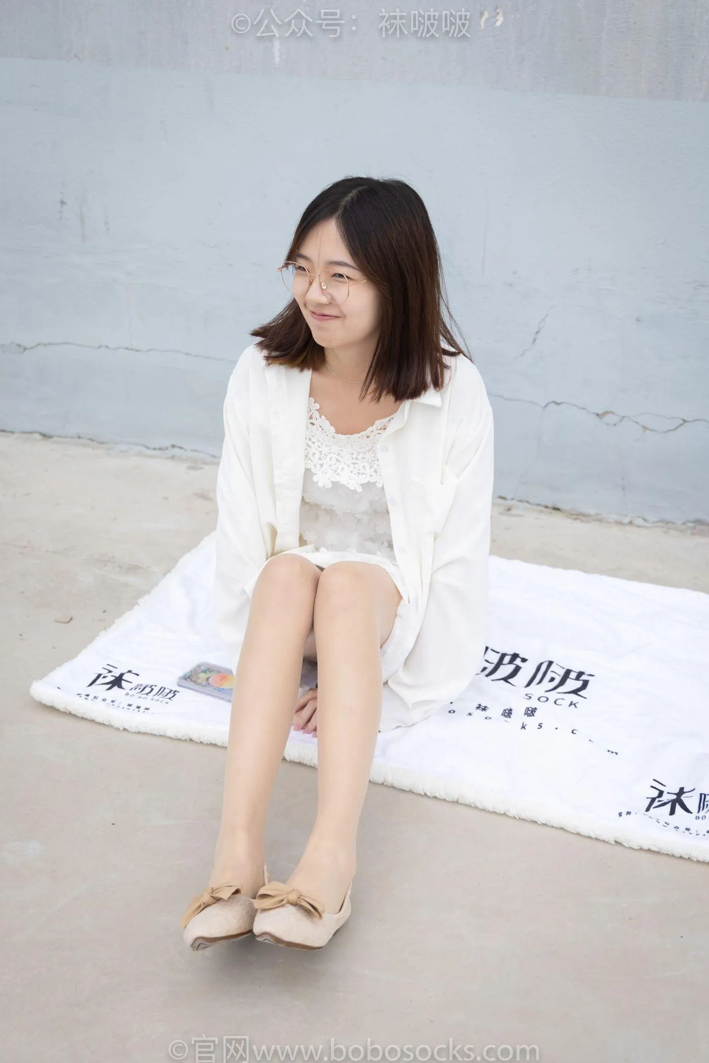 [BoBoSocks袜啵啵]NO.048 小甜豆-平底鞋、肉丝 [146P]插图6